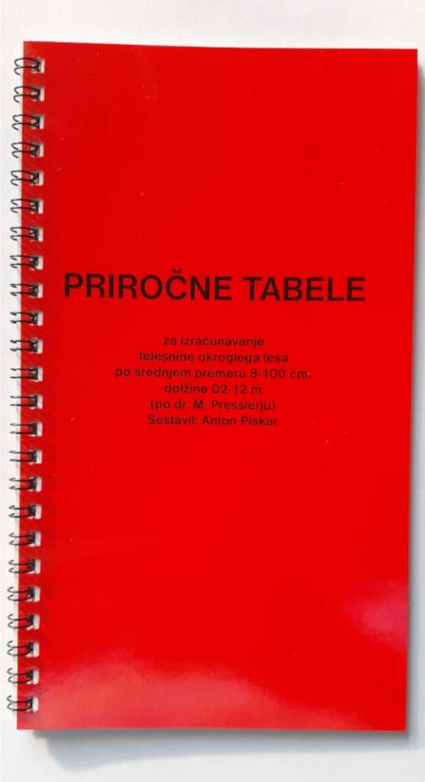  Izmera lesa - Priročne tabele za kubiciranje hlodovine  